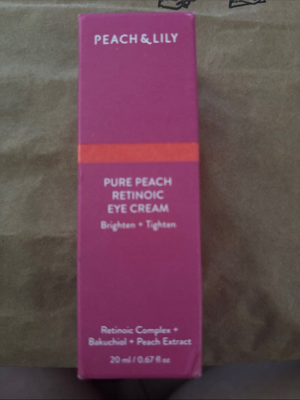 Peach & Lily Pure Peach Retinoic Eye Cream - Brighten & Tighten